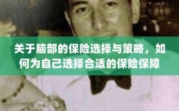 如何选择脑部保险，明智的保障策略与策略实施指南