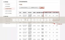 网上查询保险缴纳情况攻略