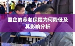 国企养老保险降低原因及其影响分析
