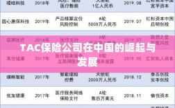 TAC保险公司在中国的崛起与蓬勃发展之路