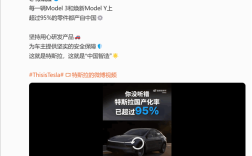 特斯拉国产Model 3/Y价格全球领先，国产化率超95%！