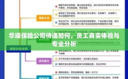 华瑞保险公司员工待遇与专业分析真实体验报告