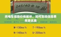纯电车保险价格解析，实现更优惠保险费用的方法