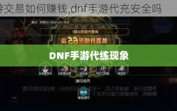 DNF手游的代练现象解析，可行性探讨与游戏环境考量