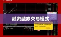 融资融券交易模式深度剖析