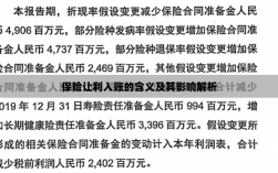 保险让利入账解析，含义、影响全解读