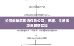 如何追诉保险公司，步骤、注意事项及权益保障详解