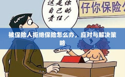 被保险人拒绝保险的处理与应对策略