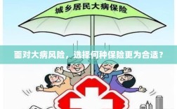 面对大病风险，如何选择适合的保险？