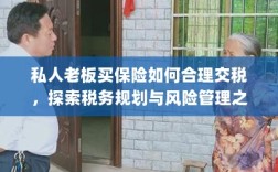 私人老板如何合理交税，保险与税务规划的风险管理之道探索
