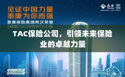 TAC保险公司，引领保险业未来的卓越先锋