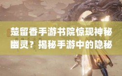 楚留香手游书院惊现神秘幽灵？揭秘手游中的隐秘事件。
