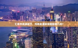 汇率波动对内地赴港购买保险的影响分析