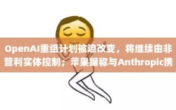 全球科技早参，OpenAI重组计划调整维持非营利实体控制，苹果与Anthropic合作研发新AI平台