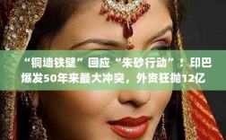 印巴冲突升级，外资撤离印度国债，经济体系面临隐忧之际铜墙铁壁回应朱砂行动