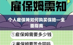 个人雇保姆保险购买指南，全面解析购买保姆保险的步骤与注意事项