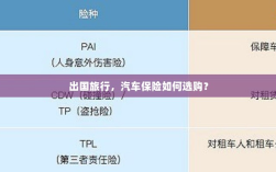 出国旅行汽车保险选购指南