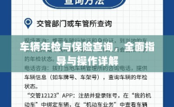 车辆年检与保险查询操作指南，全面指导与详解