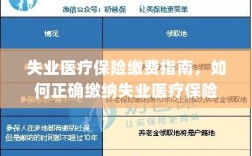 失业医疗保险缴费详解，正确缴纳失业医疗保险的步骤与指南