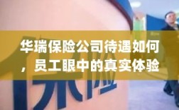华瑞保险公司员工待遇真实体验分享