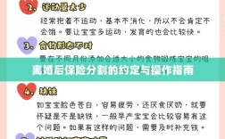离婚后保险分割，约定与操作指南