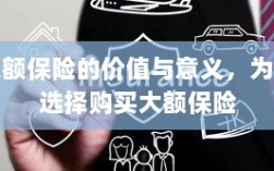 大额保险的价值与意义，为何选择购买及其重要性