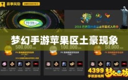 梦幻手游苹果区土豪现象深度探究，土豪玩家数量及影响力分析