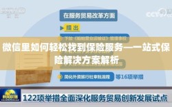 微信内保险服务轻松导航，一站式解决方案详解