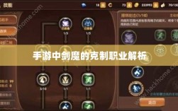 手游中剑魔的克制职业解析