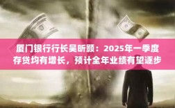 厦门银行行长吴昕颢，预计全年业绩企稳回升，存贷增长可期——2025年一季度展望