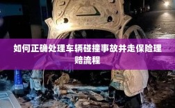 车辆碰撞事故处理指南，保险理赔流程详解