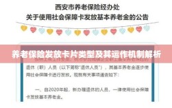 养老保险发放卡片类型与运作机制深度解析