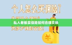 私人老板如何合理购买保险并交税指南