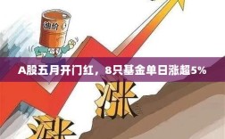 A股五月开门红，多只基金单日涨幅超5%
