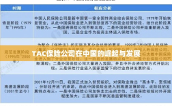 TAC保险公司在中国的崛起与蓬勃发展之路