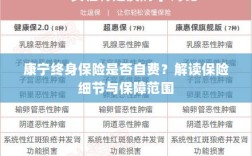 康宁终身保险详解，自费与否与保障范围解读