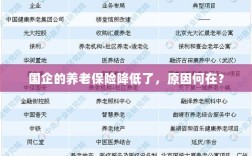 国企养老保险降低的原因探究