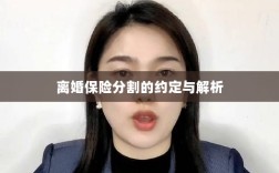 离婚保险分割的约定详解与解析