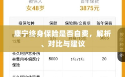 康宁终身保险自费问题解析与建议，深度对比与明智选择