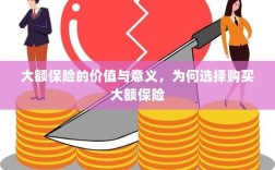 大额保险的价值与意义，为何选择购买及其重要性