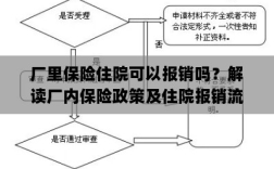 解读厂内保险政策，住院费用能否报销及报销流程详解