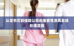 认定书对保险公司的重要性及后续处理流程详解