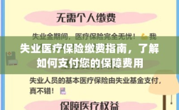 失业医疗保险缴费指南，保障您的未来，了解如何支付保障费用