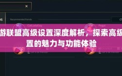 手游联盟高级设置深度解析，探索高级配置的魅力与功能体验
