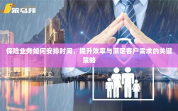 保险业务高效运营之道，时间管理、效率提升与客户需求满足的关键策略