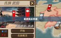 幕府风云手游，单机联机，双重体验