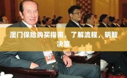 澳门保险购买指南，流程详解，明智决策助你无忧投保