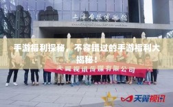 手游福利探秘，不容错过的手游福利大揭秘！