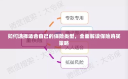 如何选择适合自己的保险类型，全面解读保险购买策略与策略分析