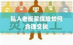 私人老板如何合理购买保险并交税指南